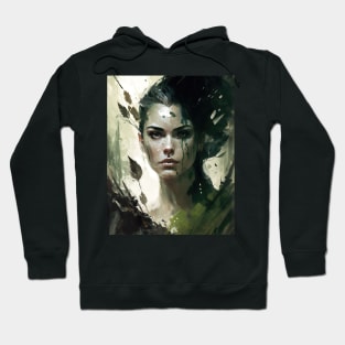 elf portrait view v1 Hoodie